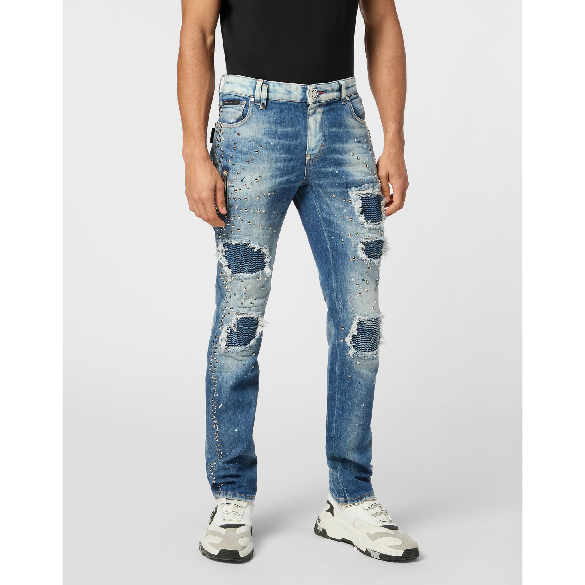 PHILIPP PLEIN Jeans dal taglio slim ROCK STAR