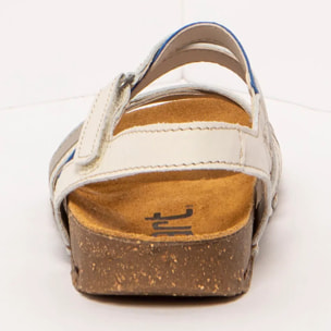 Sandalias 1116 MULTI LEATHER MULTI CREAM /I BREATHE color Multi cream