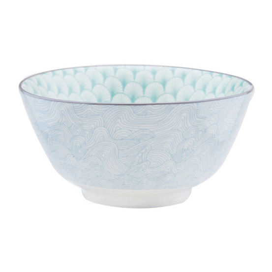 Bol PATTERN Ø12cm - 6 pièces - Pastel