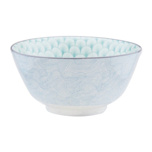 Bol PATTERN Ø12cm - 6 pièces - Pastel