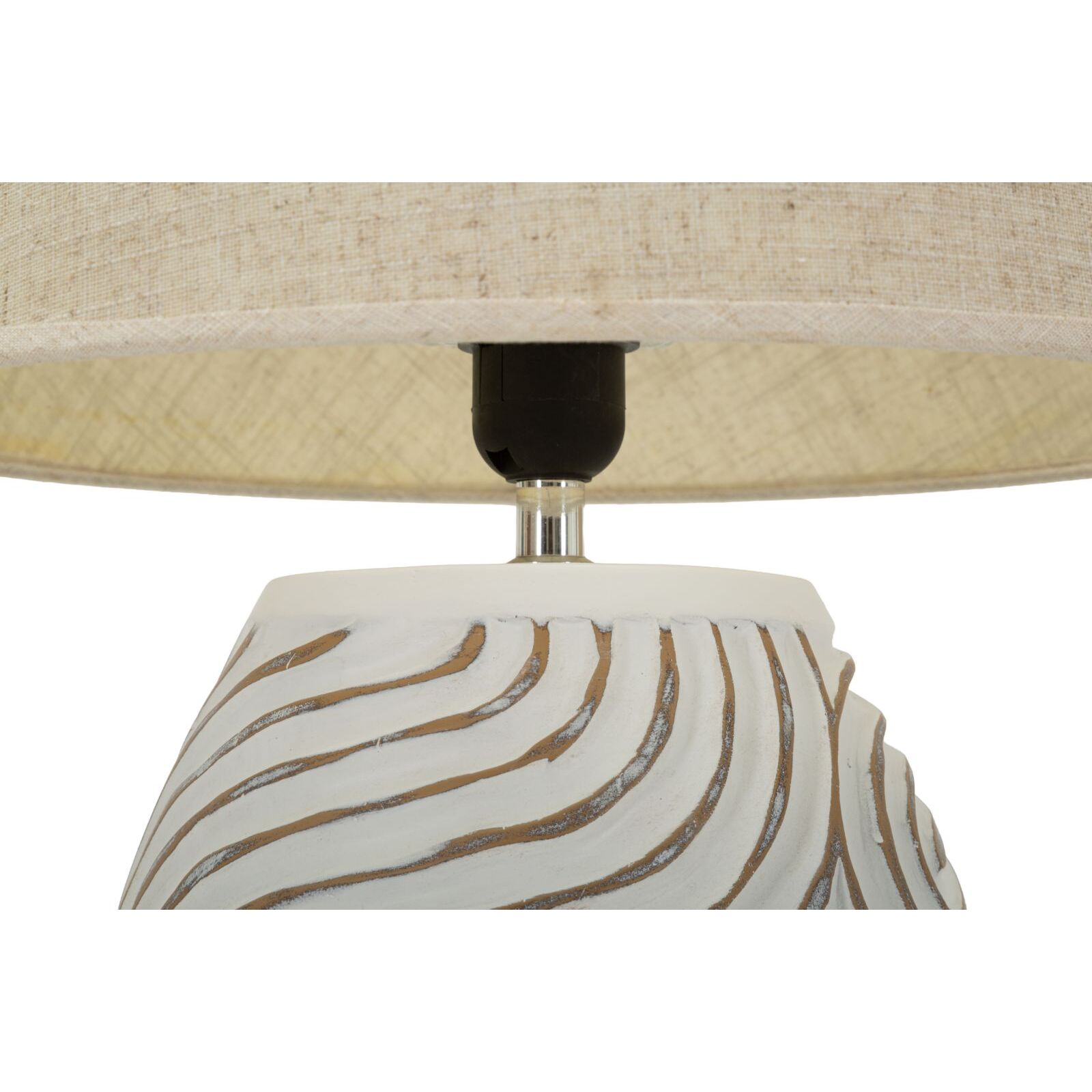 LAMPADA DA TAVOLO RESINA OBLIX CM Ø 35X55