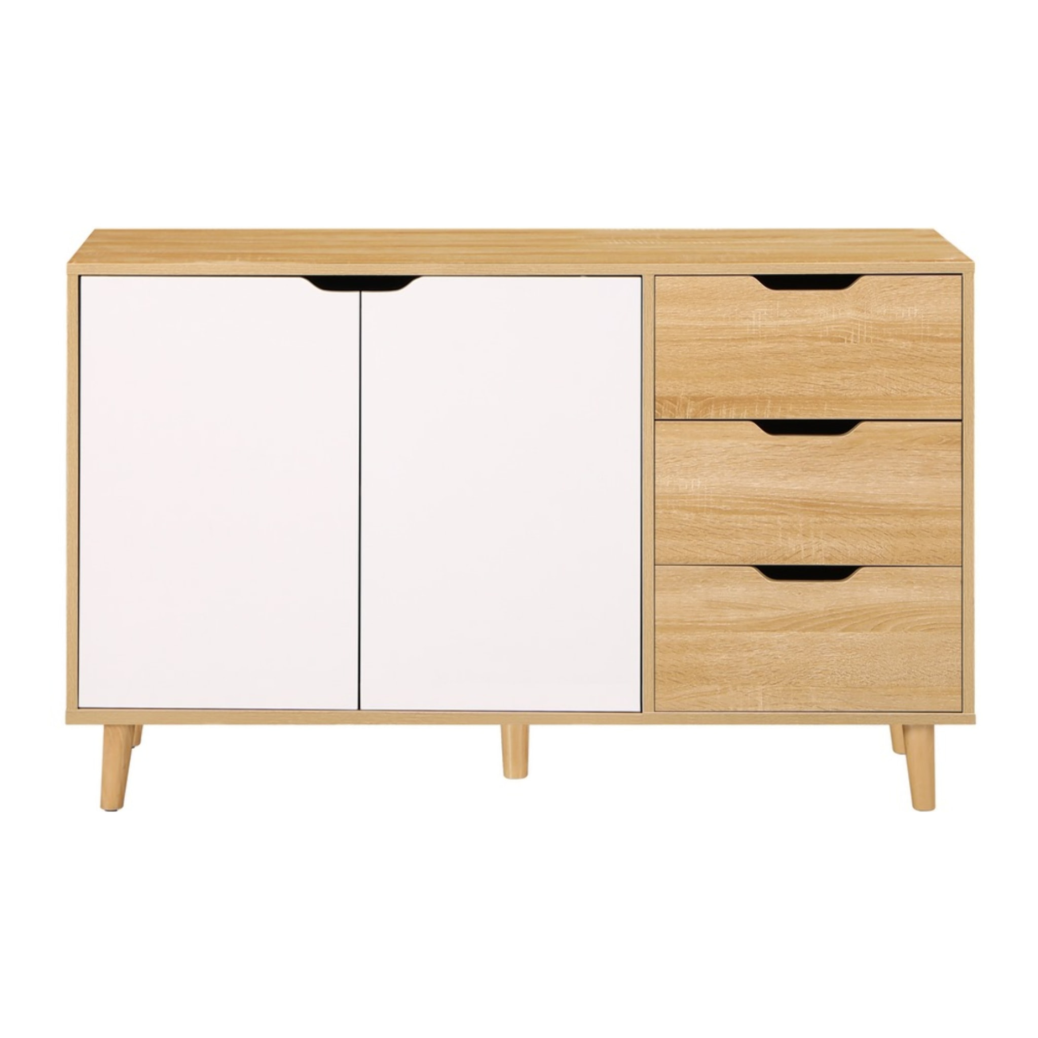 Consolle mederna 2 ante a 3 cassetti- Sky