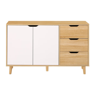 Consolle mederna 2 ante a 3 cassetti- Sky