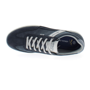 Armata di Mare Scarpe Uomo Sneakers Casual Stringate con Soletta Rimovibile in Memory Foam AMU S25M723 Navy