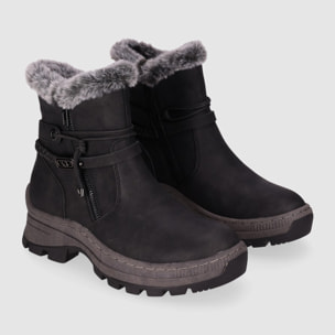 Botines - Negro - Tacón: 5 cm