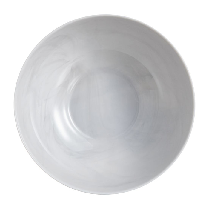 Saladier gris 21cm Diwali Marble - Luminarc  - Verre opale extra résistant