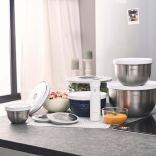 Couvercle de bol sous vide M / 18 cm, Blanc