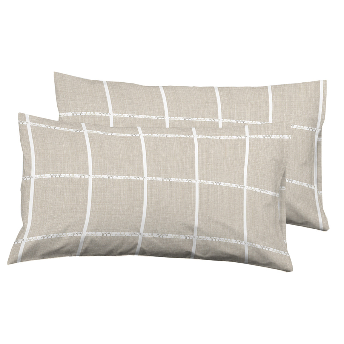 2 Fundas de almohada 50x80 cm El Caballo LEVIATAN - 100% algodón -