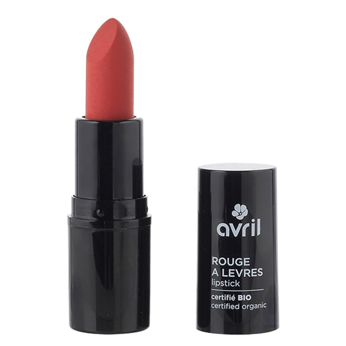 Rouge à Lèvres Certifié Bio - Rouge à Lèvres au Beurre de Karité 