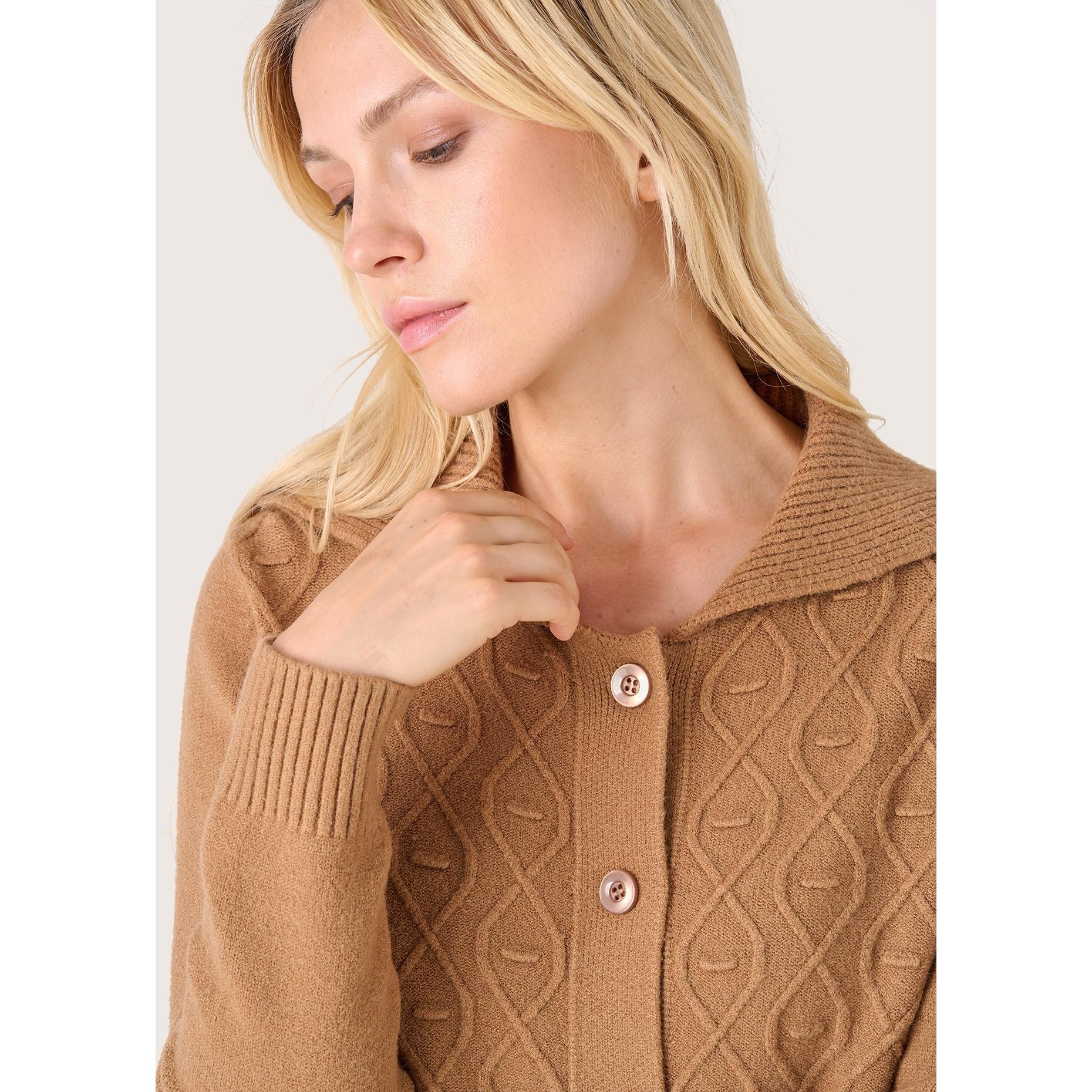 Cardigan Camomilla Cammello