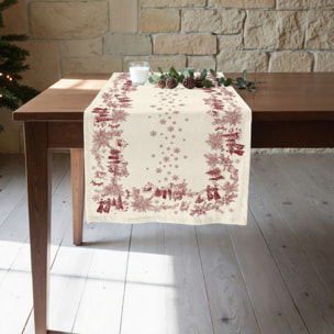 Chemin de table Christmas New Toile