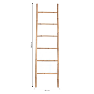 Scala in bambù decorativa 50x190 cm