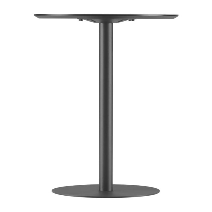 Pure - Table bistrot ronde en bois et métal ø60cm - Couleur - Bois clair