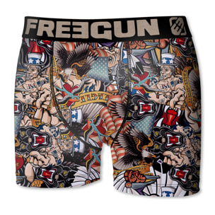 calzoncillo boxer freegun modelo wantsyou para niño multicolor