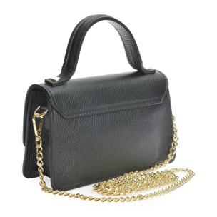 Borsa a spalla Anna Luchini Nero