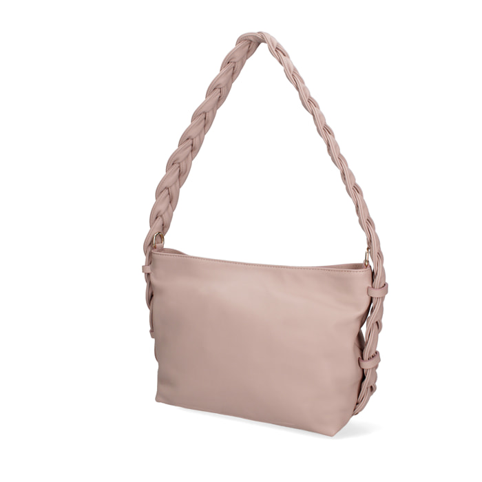 Borsa a spalla da donna In Vera pelle Made in Italy 26x22x9 cm