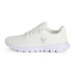 Scarpe Sportive Donna in Mesh e Similpelle con Suola EVA