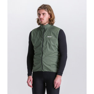 Ventus - Gilet Coupe Vent - Vert-militaire - Homme