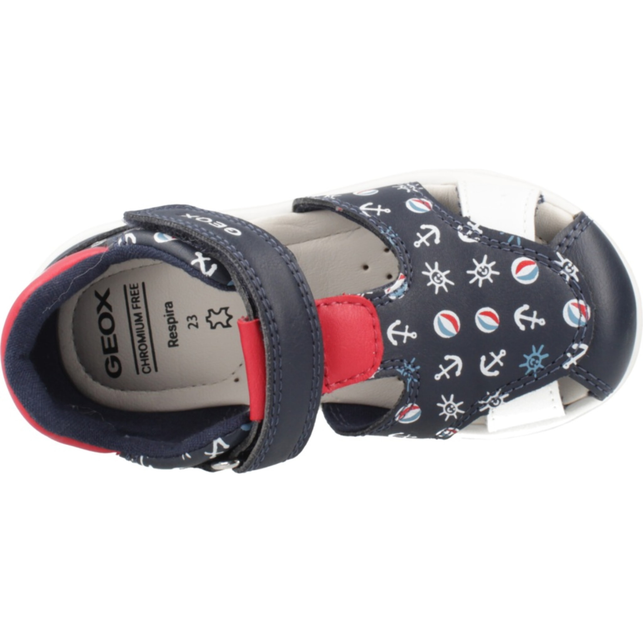 Botines Niño de la marca GEOX  modelo B MACCHIA BOY MARRON