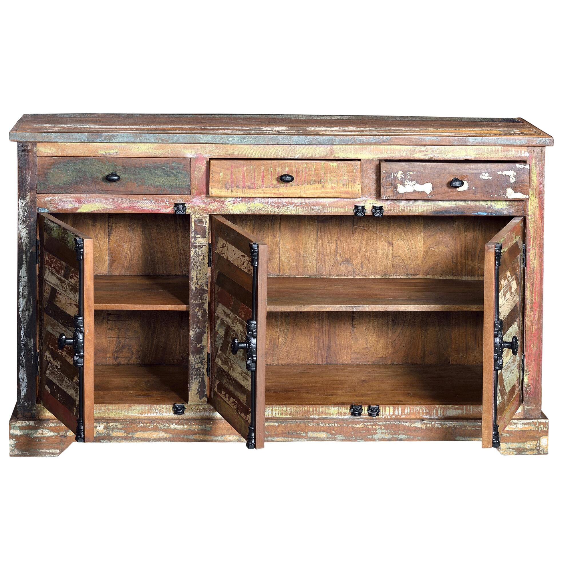 Aparador - Madera reciclada - 150x45x90cm