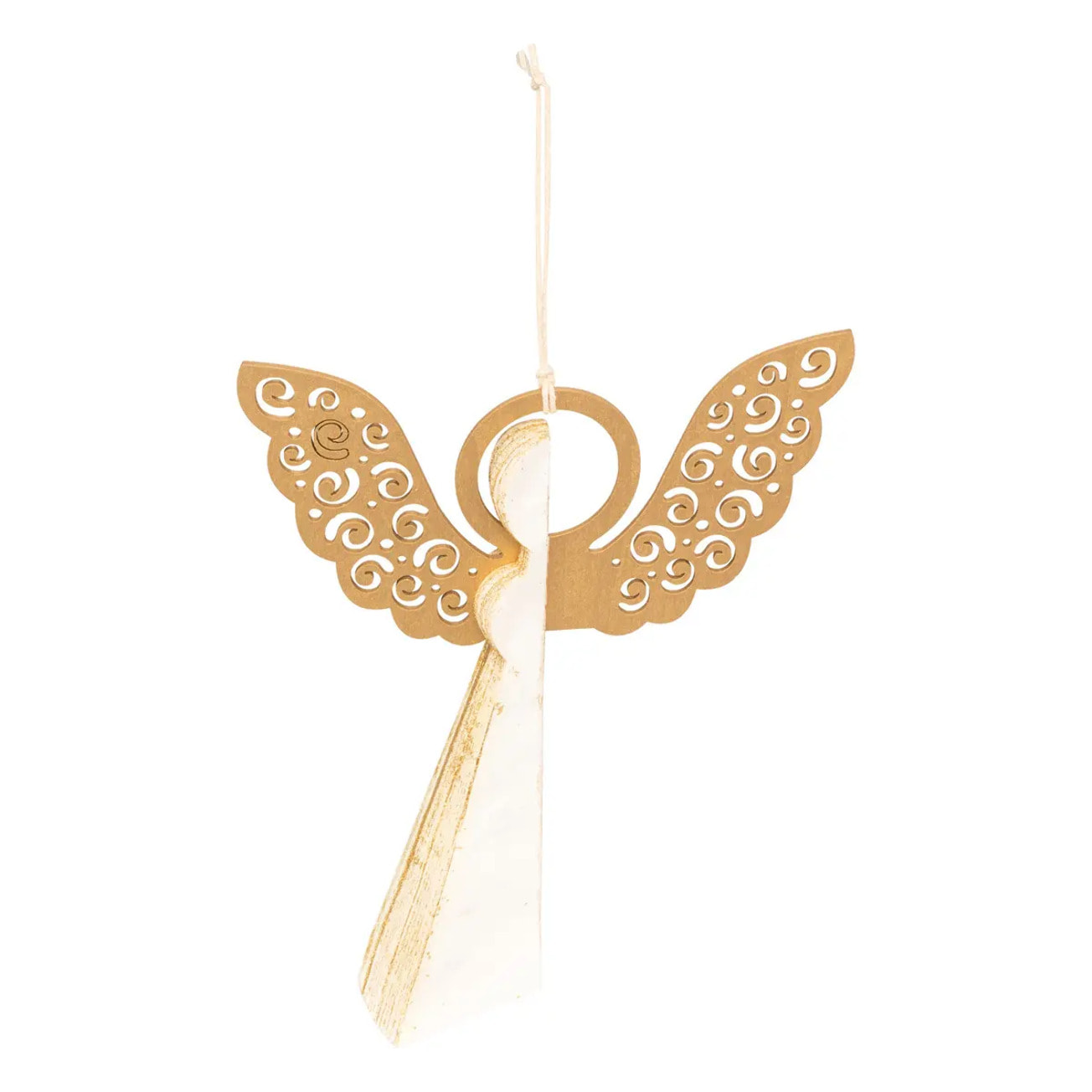 SDN PAPIER ANGE AILES OR 20CM