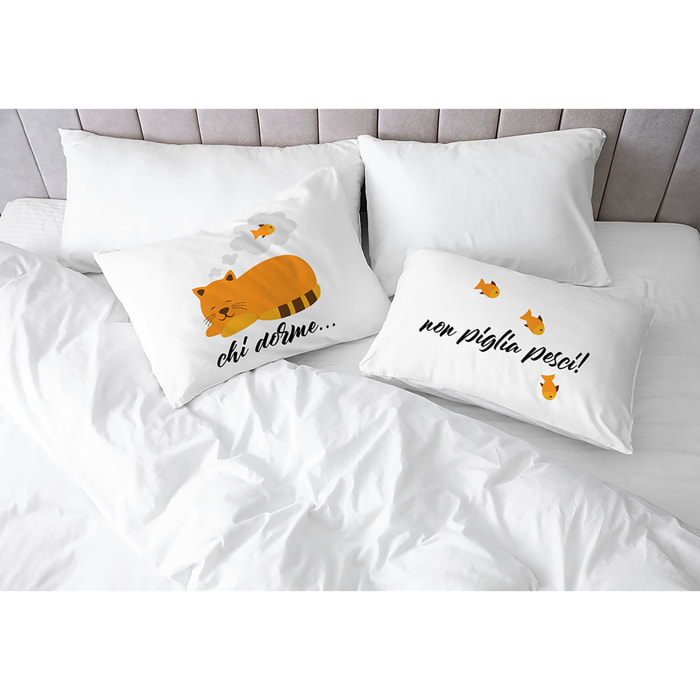 COPPIA FEDERE PRINTED COTONE 20