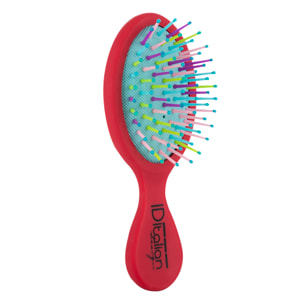 Brosse à cheveux rouge