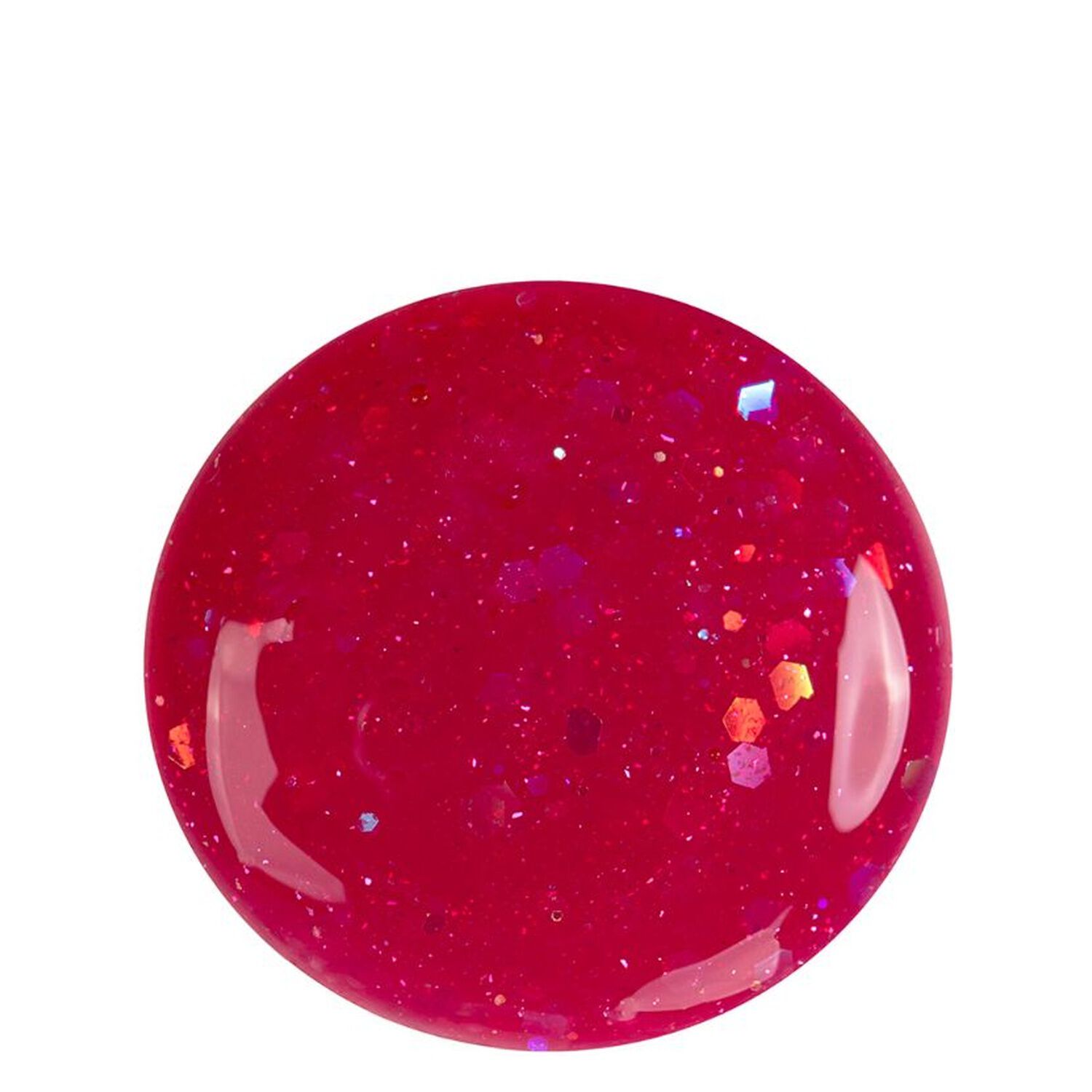 Sheepy - Vernis Enfant Formulé à Base d'Eau - Framboise Transparent Pailleté 8 ml