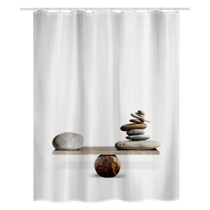 Rideau de douche Polyester SPIRIT 180x200cm Multicolor MSV