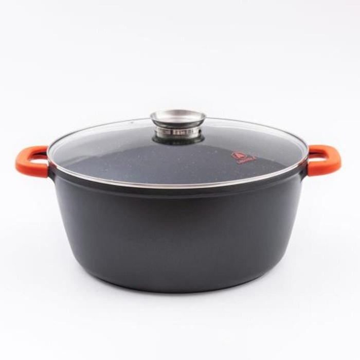 Faitout noir   revêtement céramique - "RobuCook"