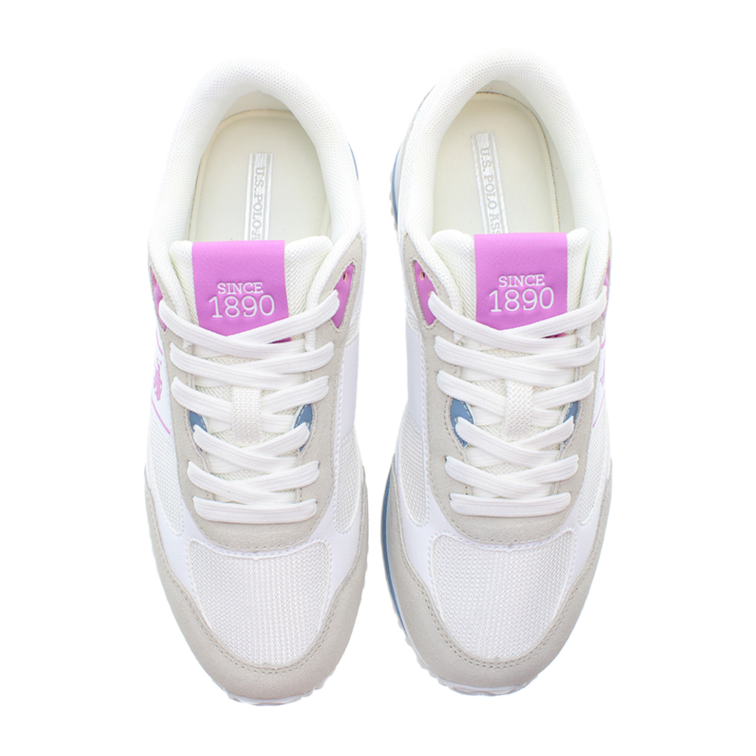 U.S. Polo Assn. - Sneakers SACHA006W/5MS1 in sintetico per donna