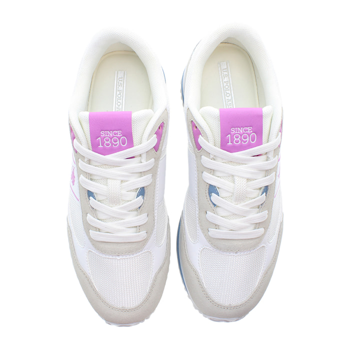 U.S. Polo Assn. - Sneakers SACHA006W/5MS1 in sintetico per donna