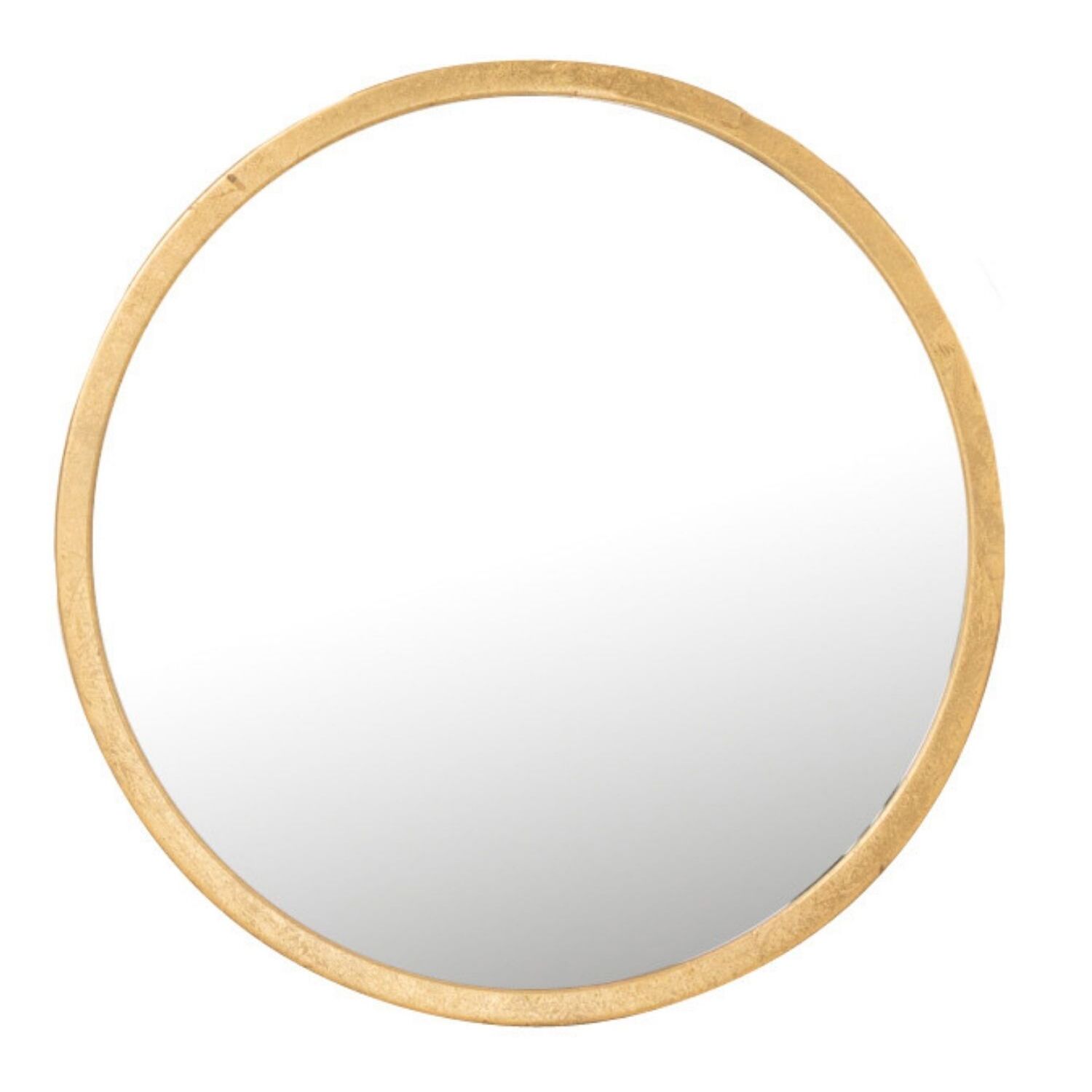 J-Line miroir Mona Rond - métal/verre - or - extra small - Ø 30 cm