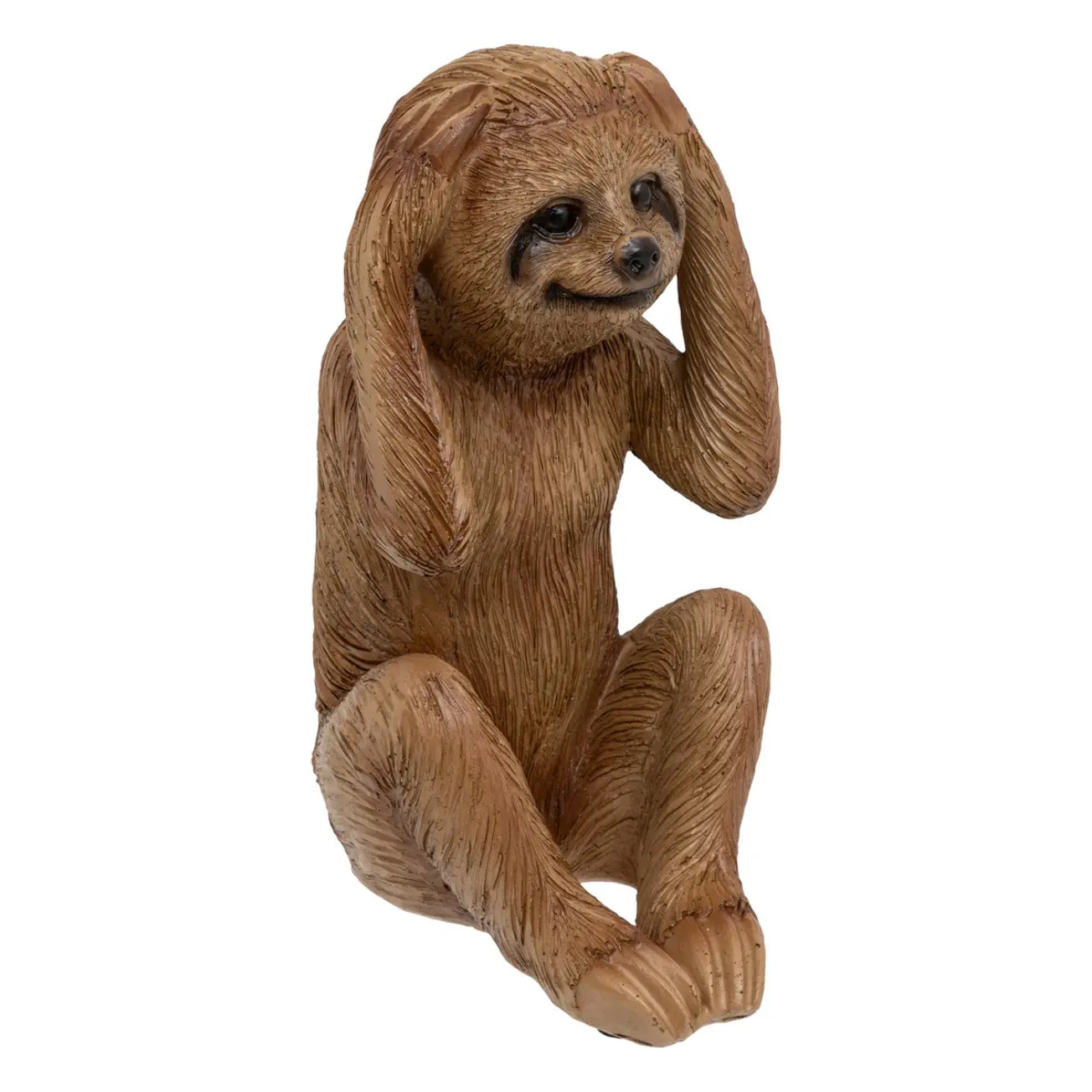 Lot de 3 statues paresseux "Exotic Panama" H18cm