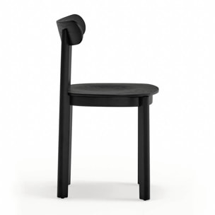 Silla Nara negro 2P/Caja