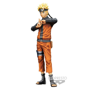 Naruto Shippuden Grandista Nero Uzumaki Naruto Figura 27cm Banpresto