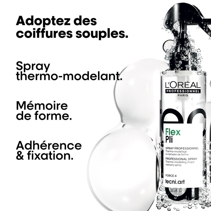 Tecni.art Flex Pli - Spray Thermo-Modelant Mémoire de Forme 190 ml