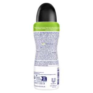 6 Déodorants DOVE Spray Compressé Anti-Transpirant Advanced Care Invisible Dry (Lot 6x100ml)