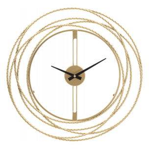 OROLOGIO DA MURO GOLD STRIPS CHARME1921 DORATO