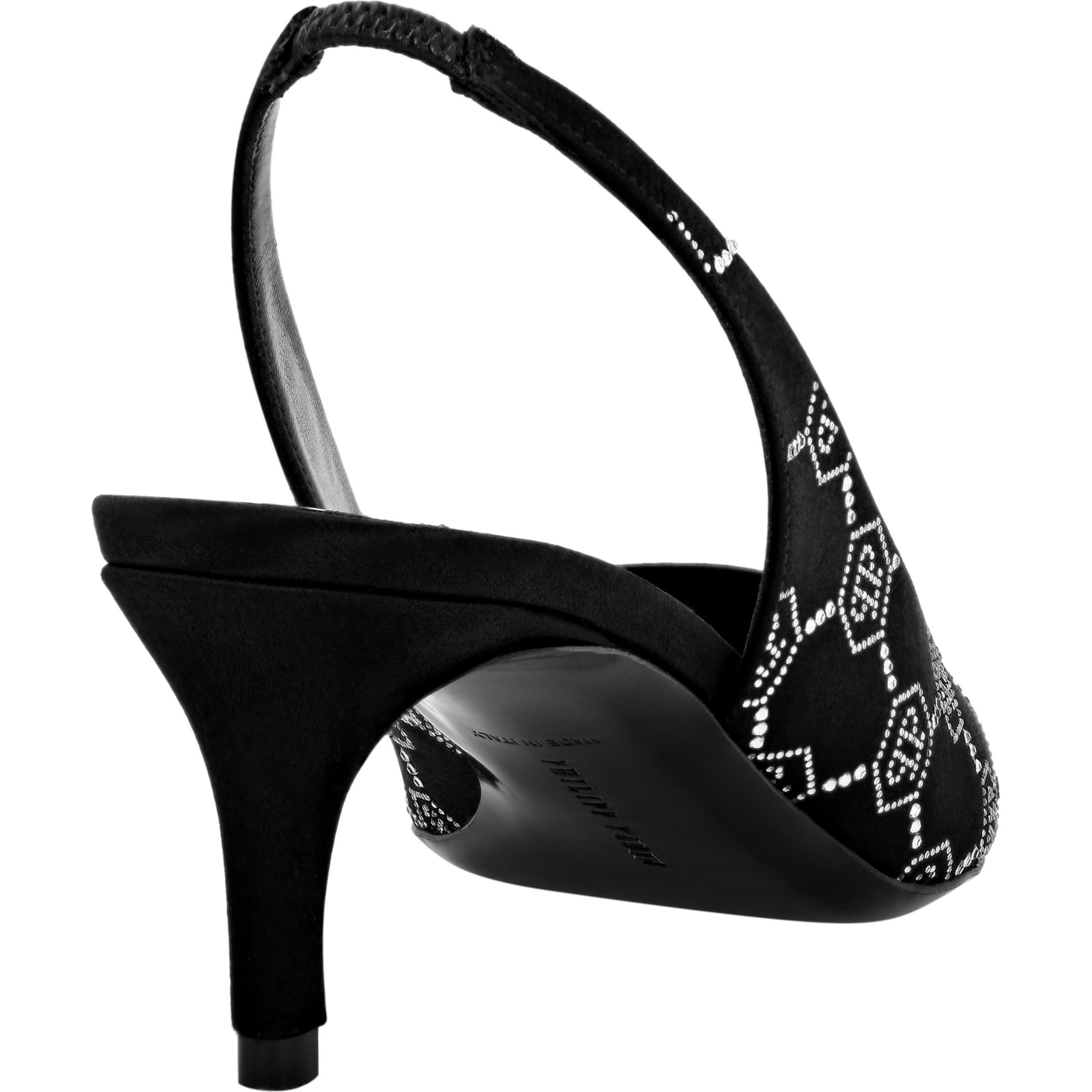PHILIPP PLEIN Scarpe slingback MONOGRAM