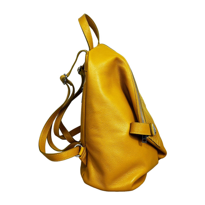 Mochila Cheval Firenze Nettuno Amarillo Mostaza