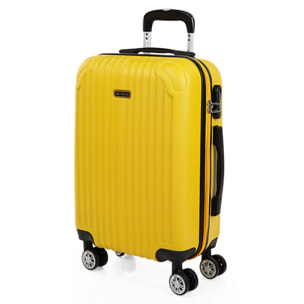 Maleta Cabina Itaca Sevron Amarillo