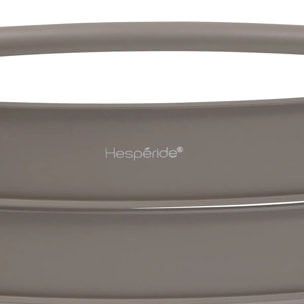 Chaise haute de jardin Alegoria empilable café