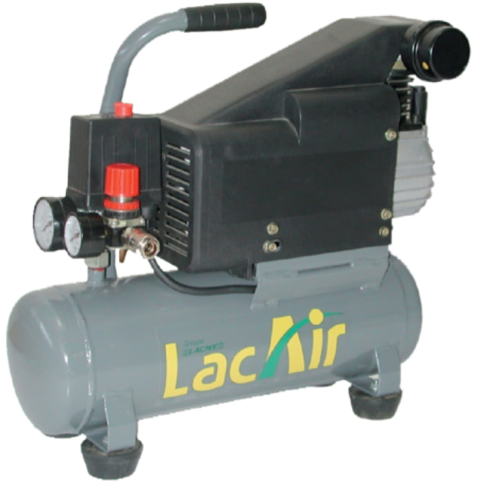 Compresseur compact 7/6 Monobloc 6L 7M³/H Mono 0.5CV 8 bars LACME - 461200