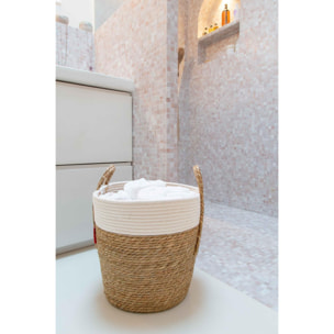 LE MARQUIER - Panier A Buches Bicolor Pura