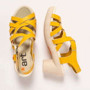 Sandalias 1477 NAPPA YELLOW / ALFAMA color Yellow