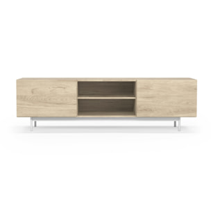 Bajo tv Printed roble claro 52x180x44 cm