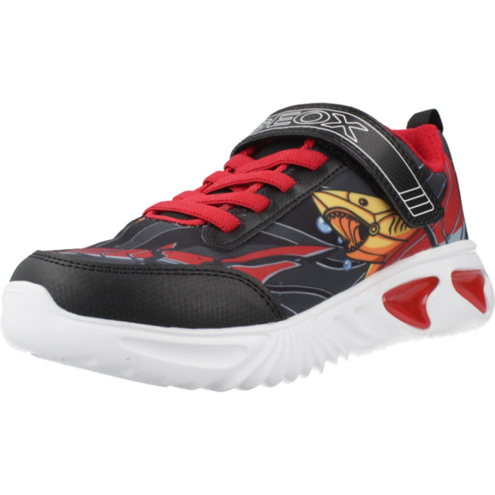Zapatillas Niño de la marca GEOX  modelo J ASSISTER BOY NEGRO