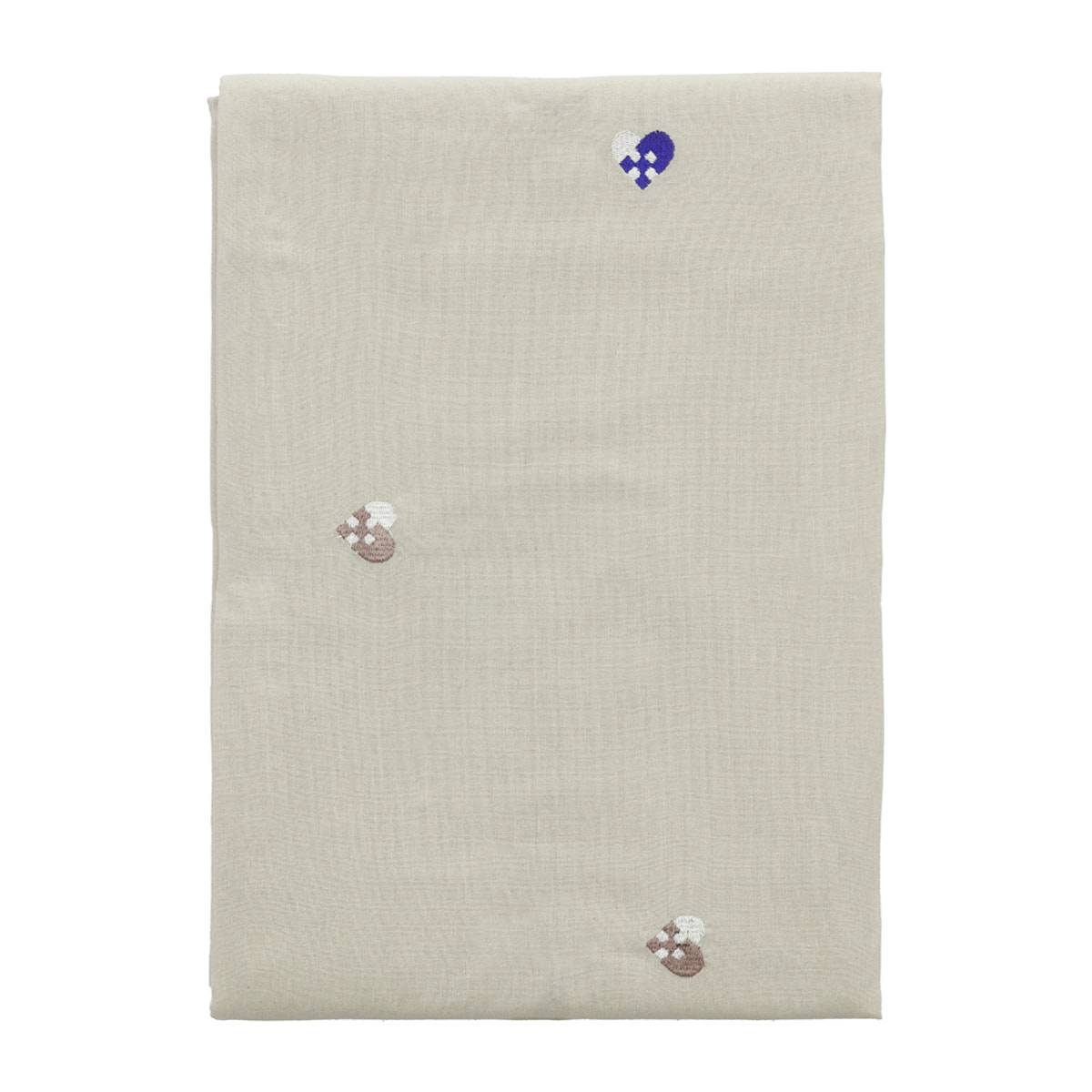 Nappe Christmas Hearts Embroidery