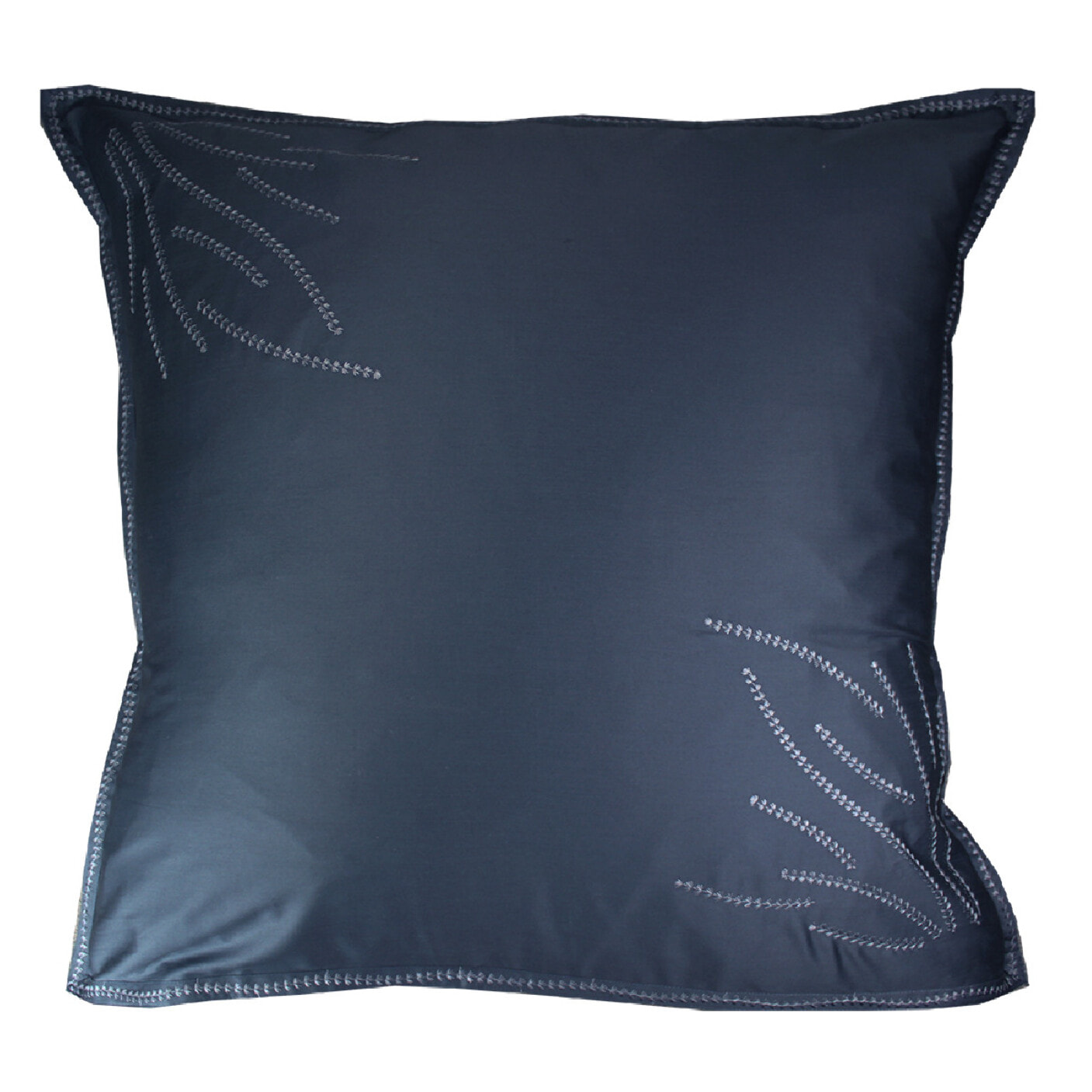 Taie d'oreiller Ondes bleu nuit